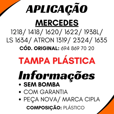 Reservatorio Para-Brisa 1218|1418|1620|1622 1938l | Ls 1634. Atron